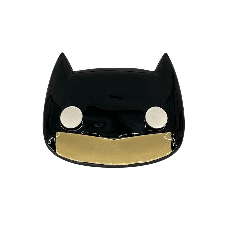 Funko Pop Heroes Batman Belt Buckle Unisex OS Black DC Comics Cowl Mask Enamel